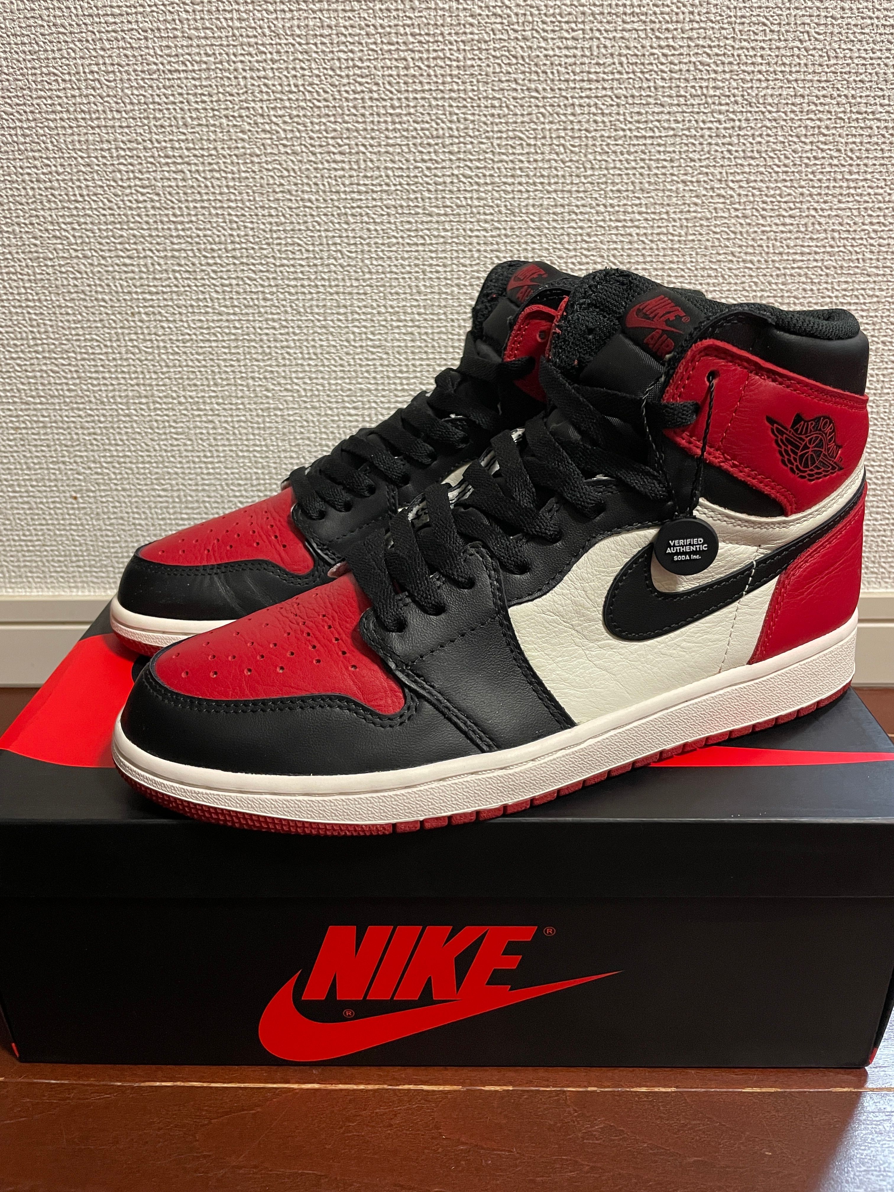 Nike Air Jordan 1 Retro High OG "Bred Toe"