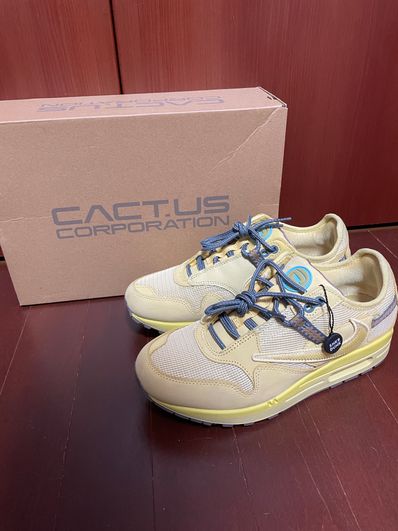 Travis Scott × Nike Air Max 1 "CACT.US Gold"