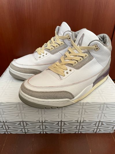 A Ma Maniere × Nike Women's Air Jordan 3 Retro SP "White/Medium Grey Violet Ore"