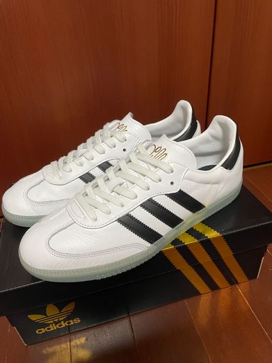 Jason Dill × adidas Skateboarding Samba "White/Core Black & Gold"