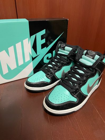 Diamond Supply × Nike SB Dunk High "Tiffany"