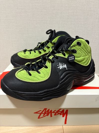 Stussy × Nike Air Penny 2 "Black/Green"