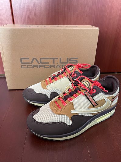 Travis Scott × Nike Air Max 1 "CACT.US Brown"