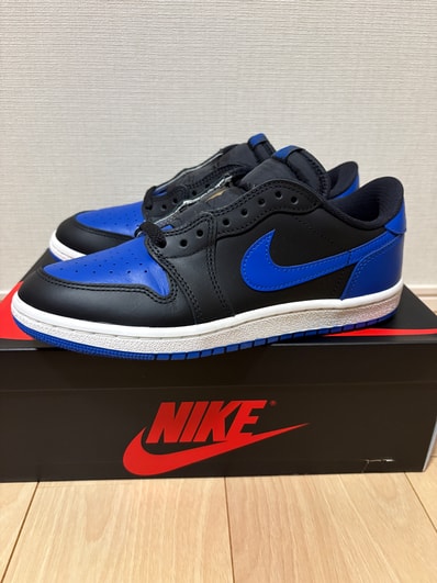 Nike Air Jordan 1 Low '85 "Black and Royal Blue"