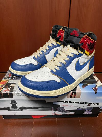 Union × Nike Air Jordan 1 Retro High OG NRG "Storm Blue/Varsity Red"