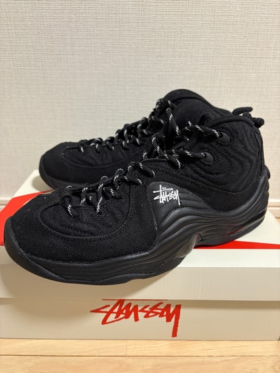 Stussy × Nike Air Penny 2 "Black"