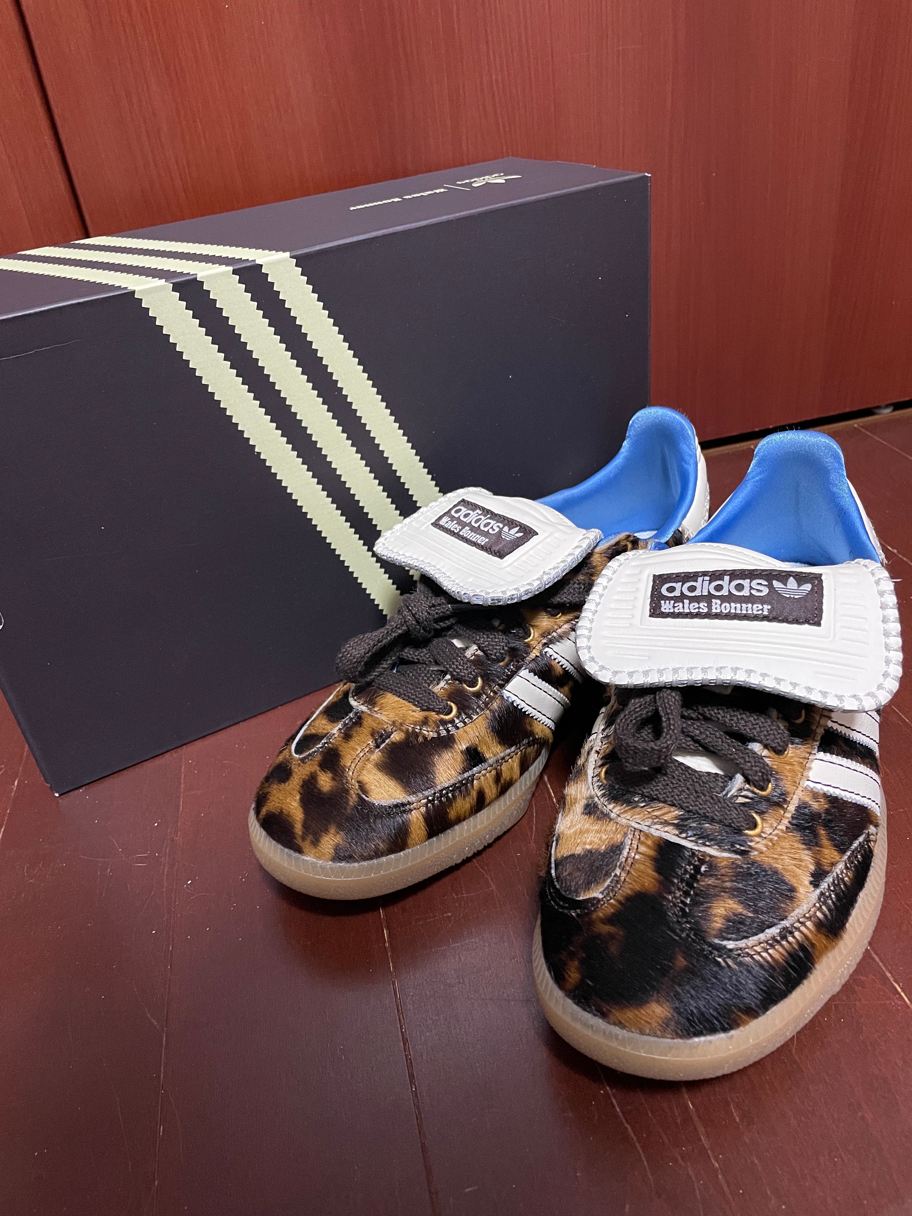 Wales Bonner × adidas Samba Pony Leo Low "Dark Brown/Cream White"