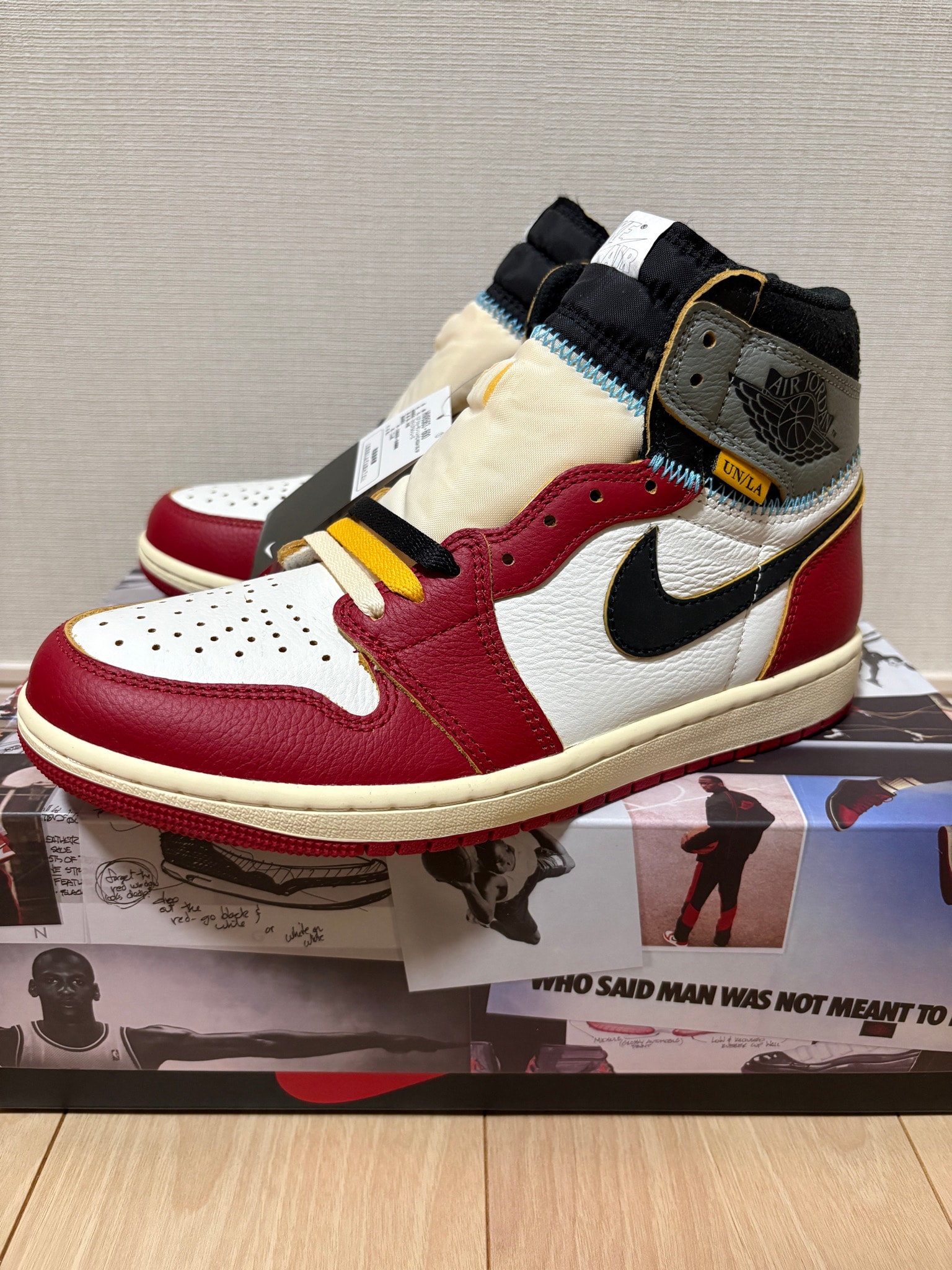 UNION × Nike Air Jordan 1 Retro High OG "Chicago/Shadow"