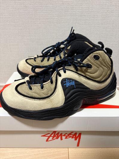 Stussy × Nike Air Penny 2 "Rattan and Limestone"