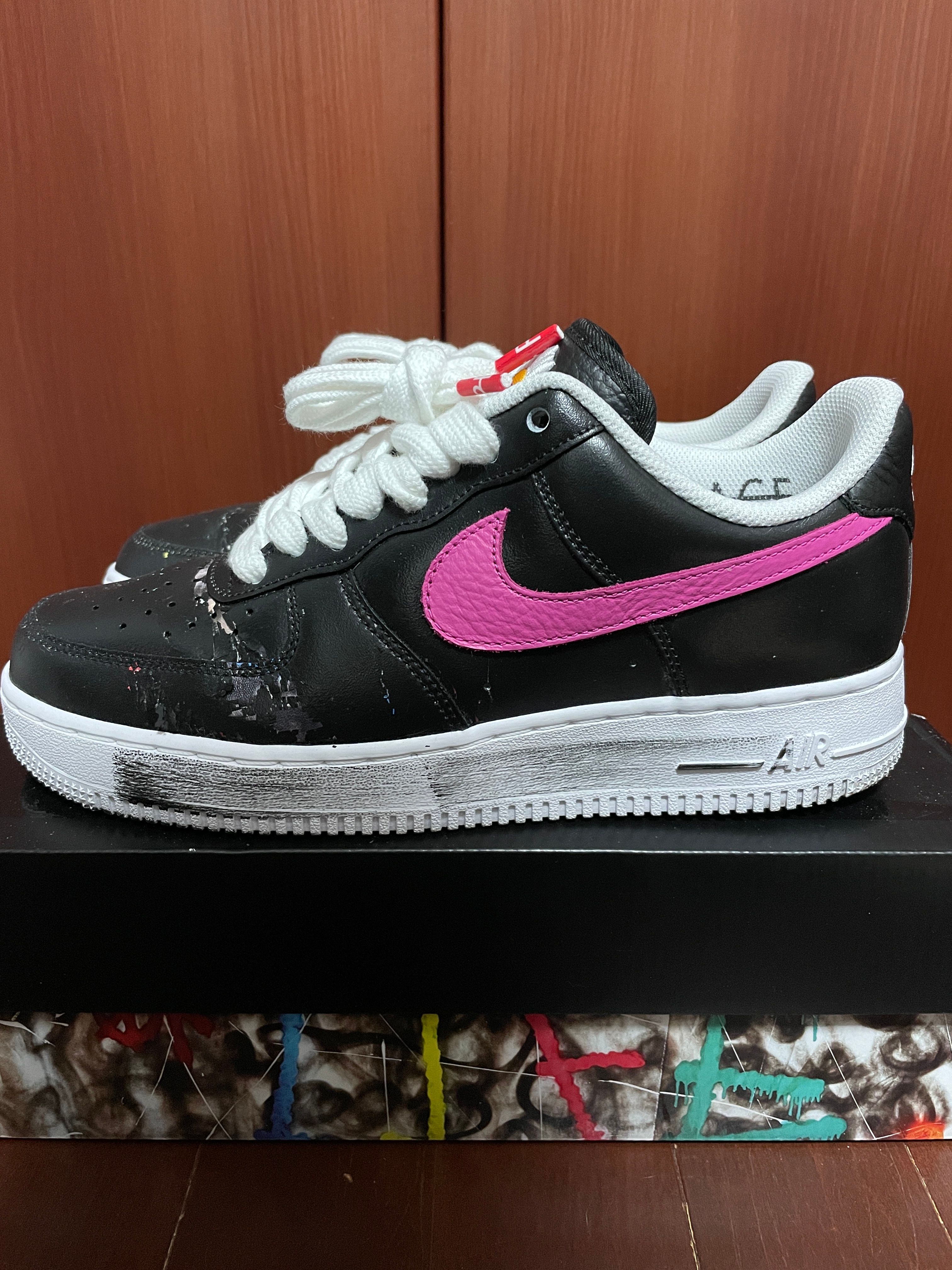 PEACEMINUSONE × Nike Air Force 1 Low '07 Para-Noise 3.0 "Black and Multi-Color" / G-DRAGON