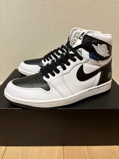 fragment design × UNION × Nike Air Jordan 1 Retro High OG "Black/White"