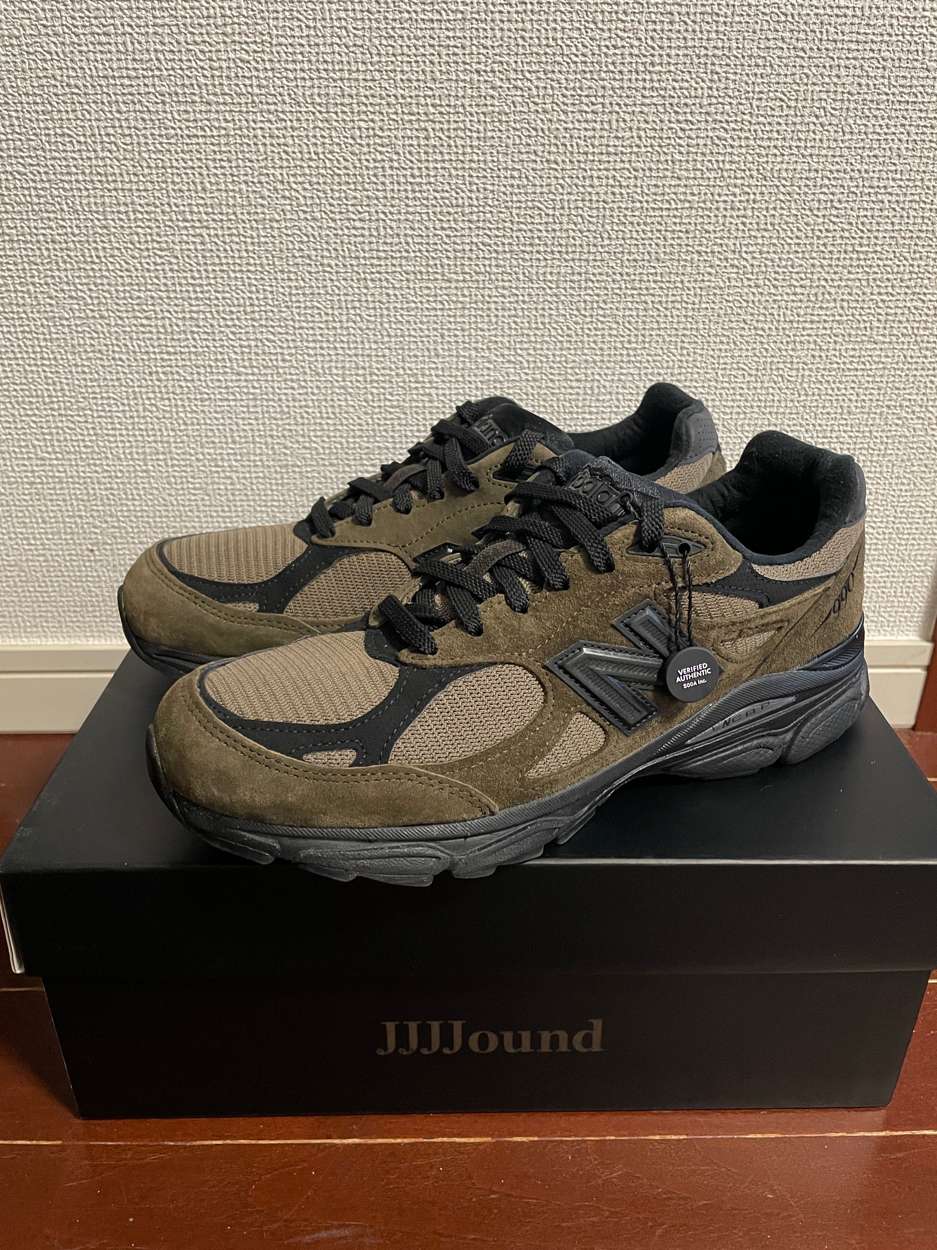 JJJJound × New Balance 990V3 "Slate Black"