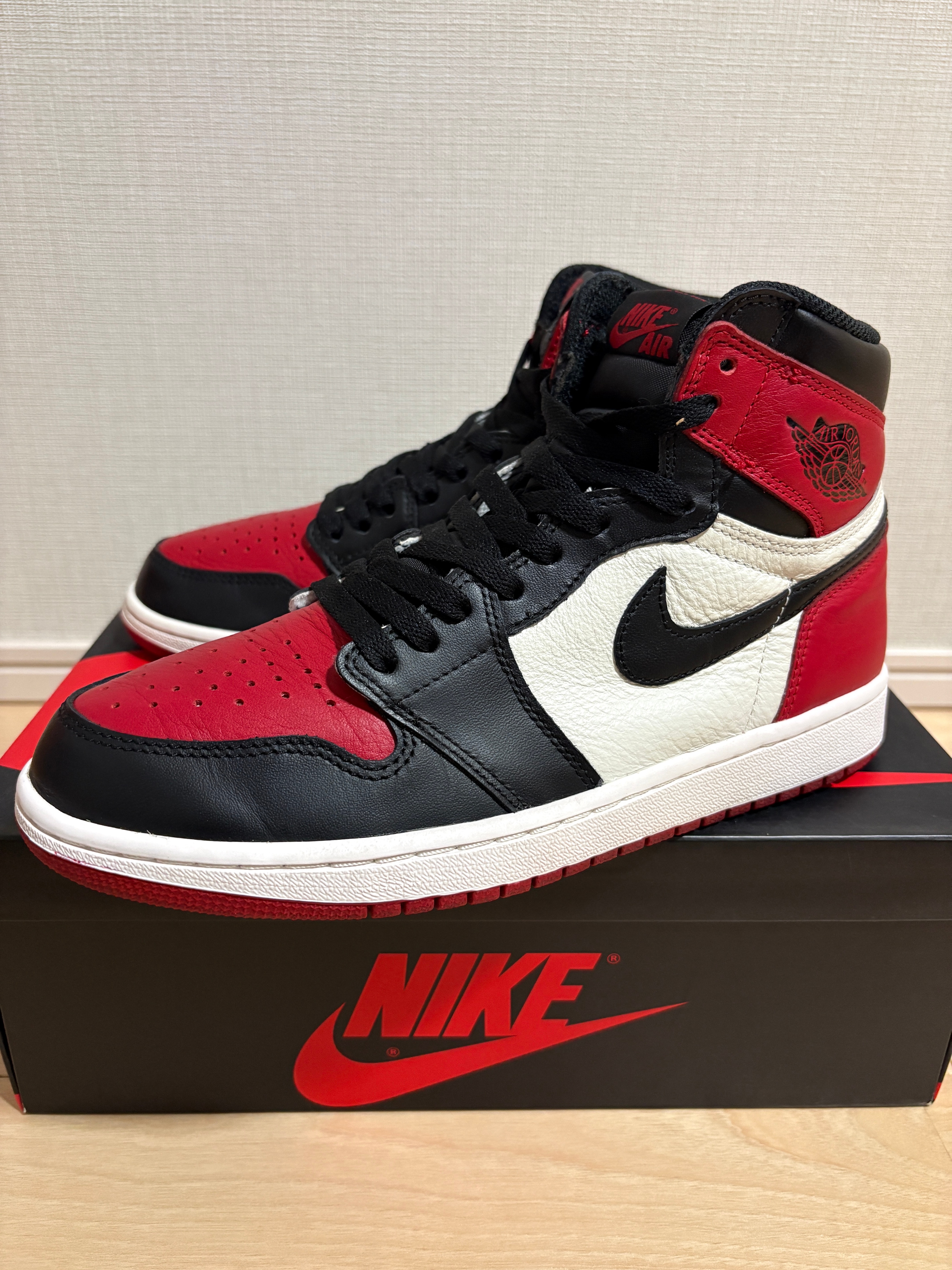 Nike Air Jordan 1 Retro High OG "Bred Toe"