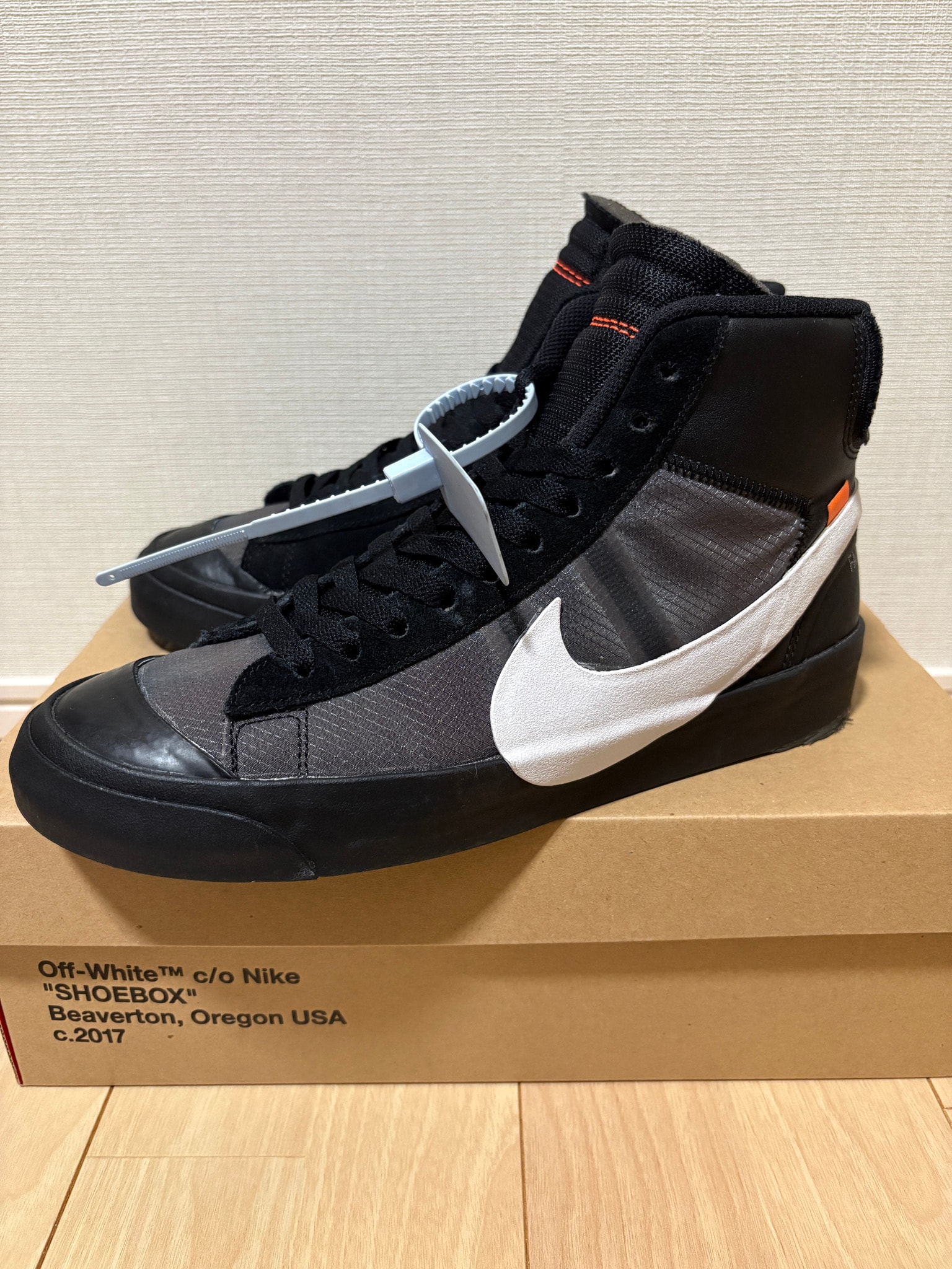 Off-White × Nike Blazer Studio Mid 