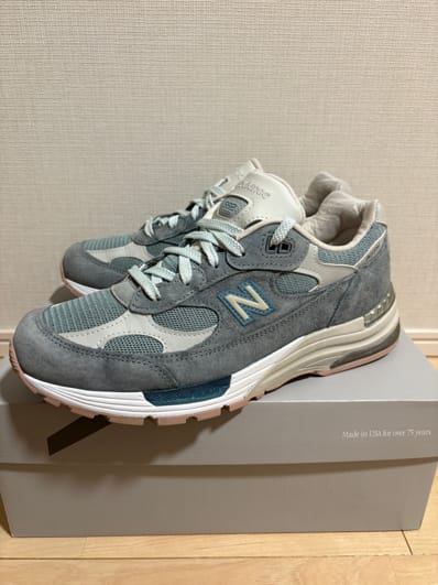 KITH × New Balance 992 "Aegean Blue/Shadow Gray"
