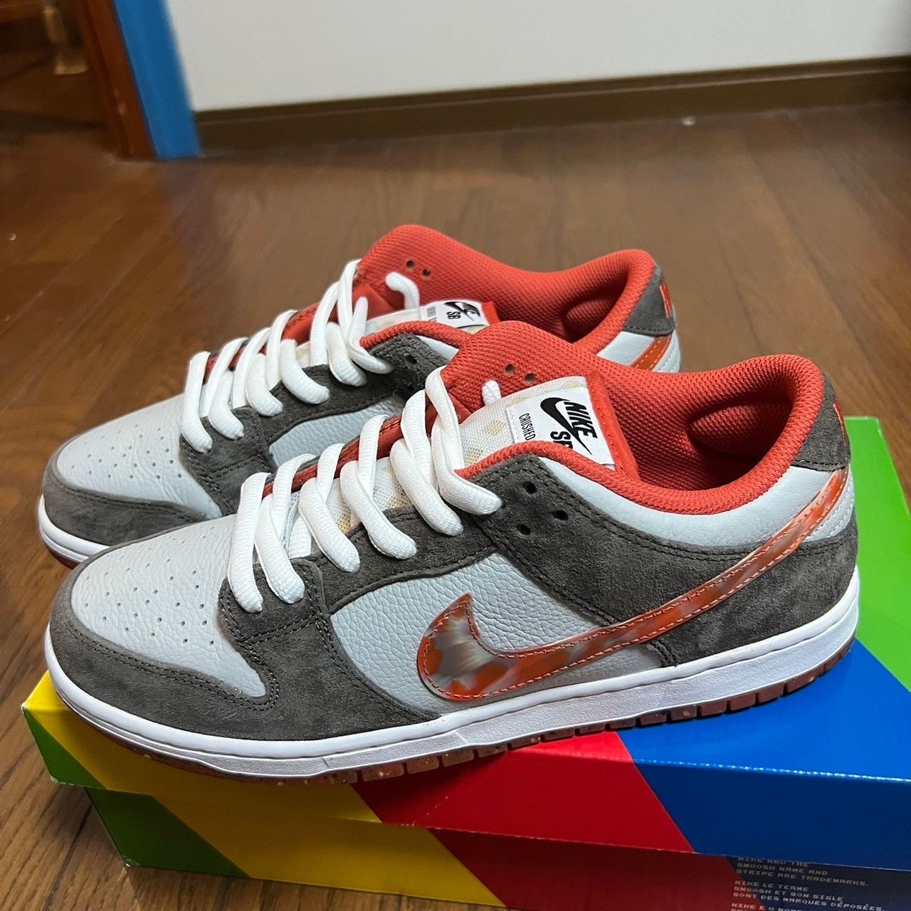 Crushed Skate Shop × Nike SB Dunk Low QS "Olive Grey/Mantra Orange"