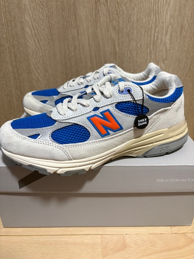 KITH × New Balance 993 Madison Square Garden "Ancient Scroll/Grey Matter"