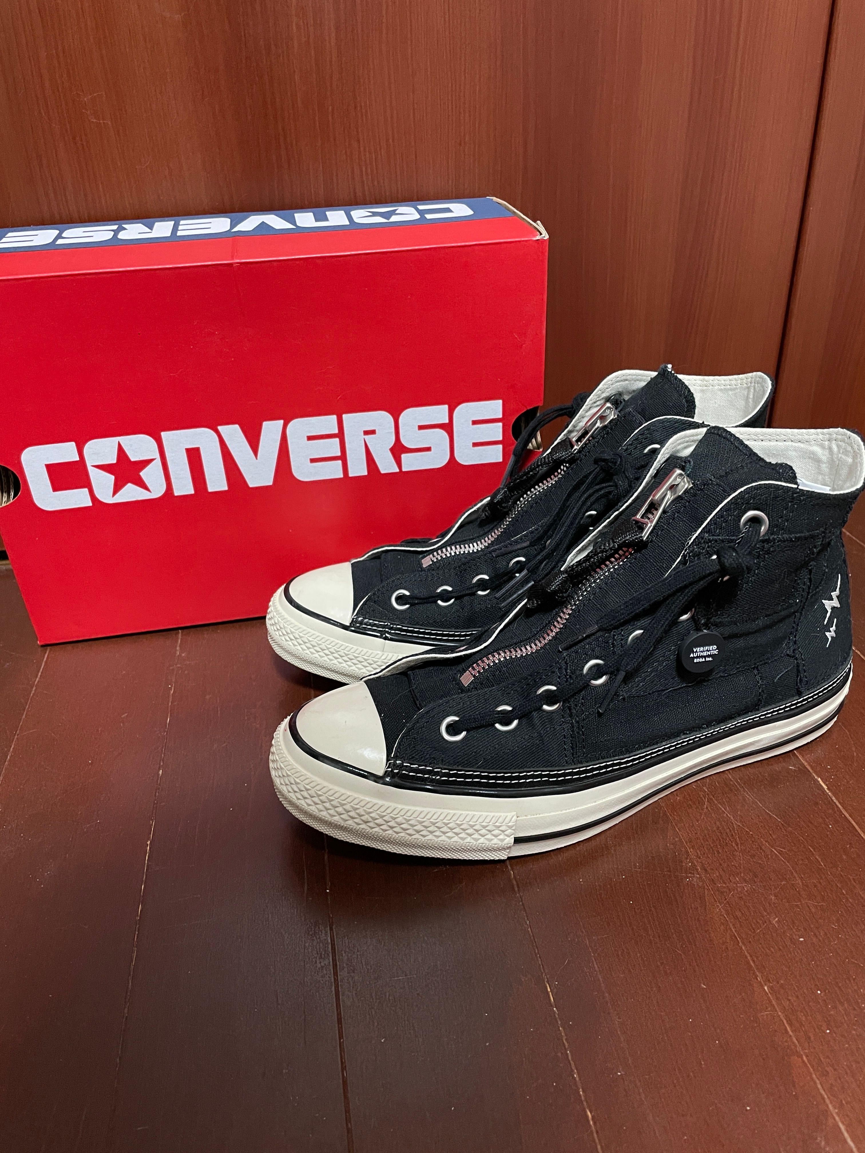 WHIZLIMITED × mita sneakers × Converse All Star US HI WLMS "Black"