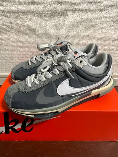 sacai × Nike Zoom Cortez "Iron Grey"