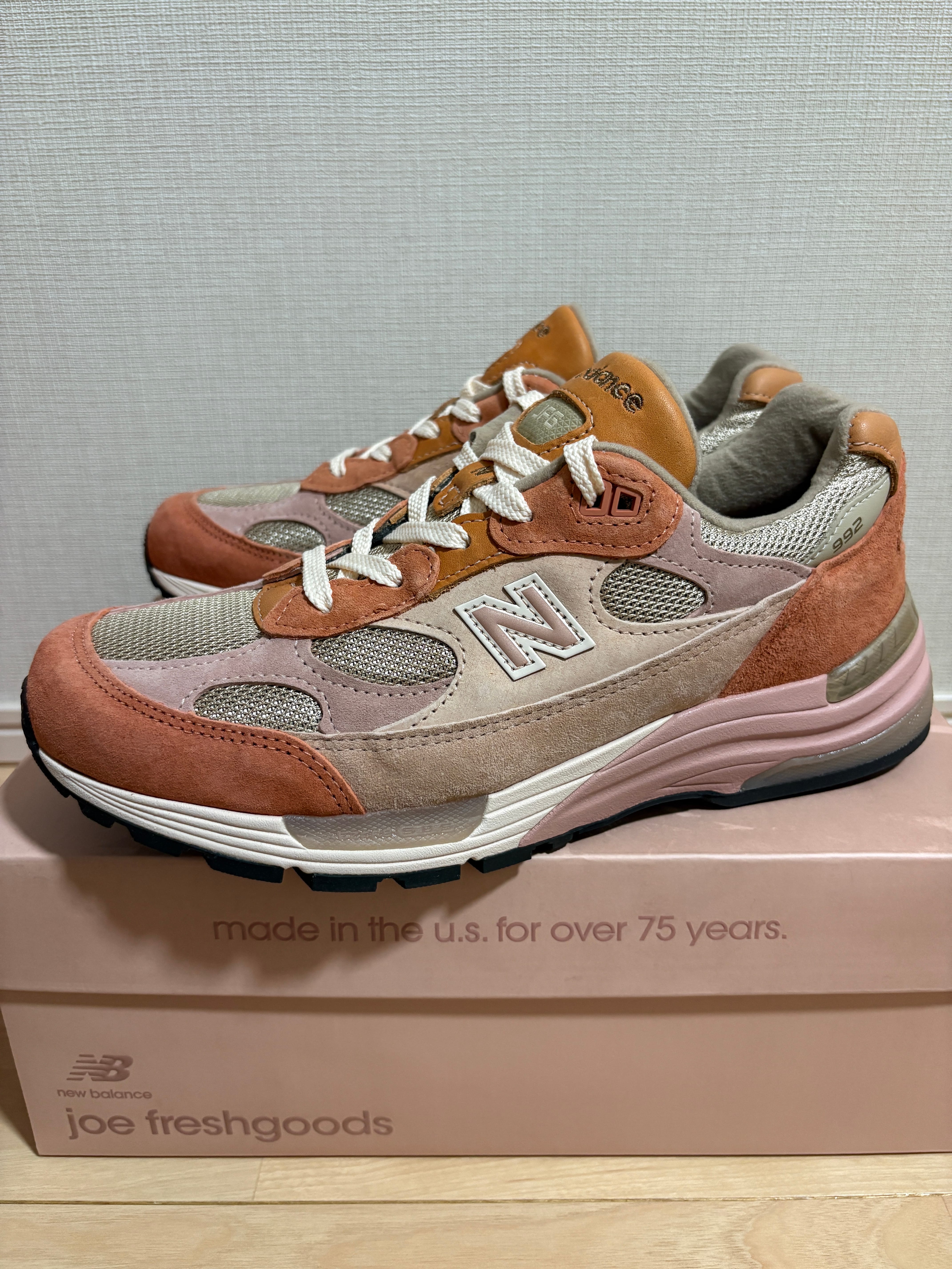 Joe Freshgoods × New Balance 992 "Rose Smoke/Misty Rose"