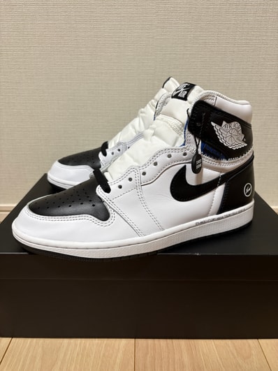 fragment design × UNION × Nike Air Jordan 1 Retro High OG "Black/White"