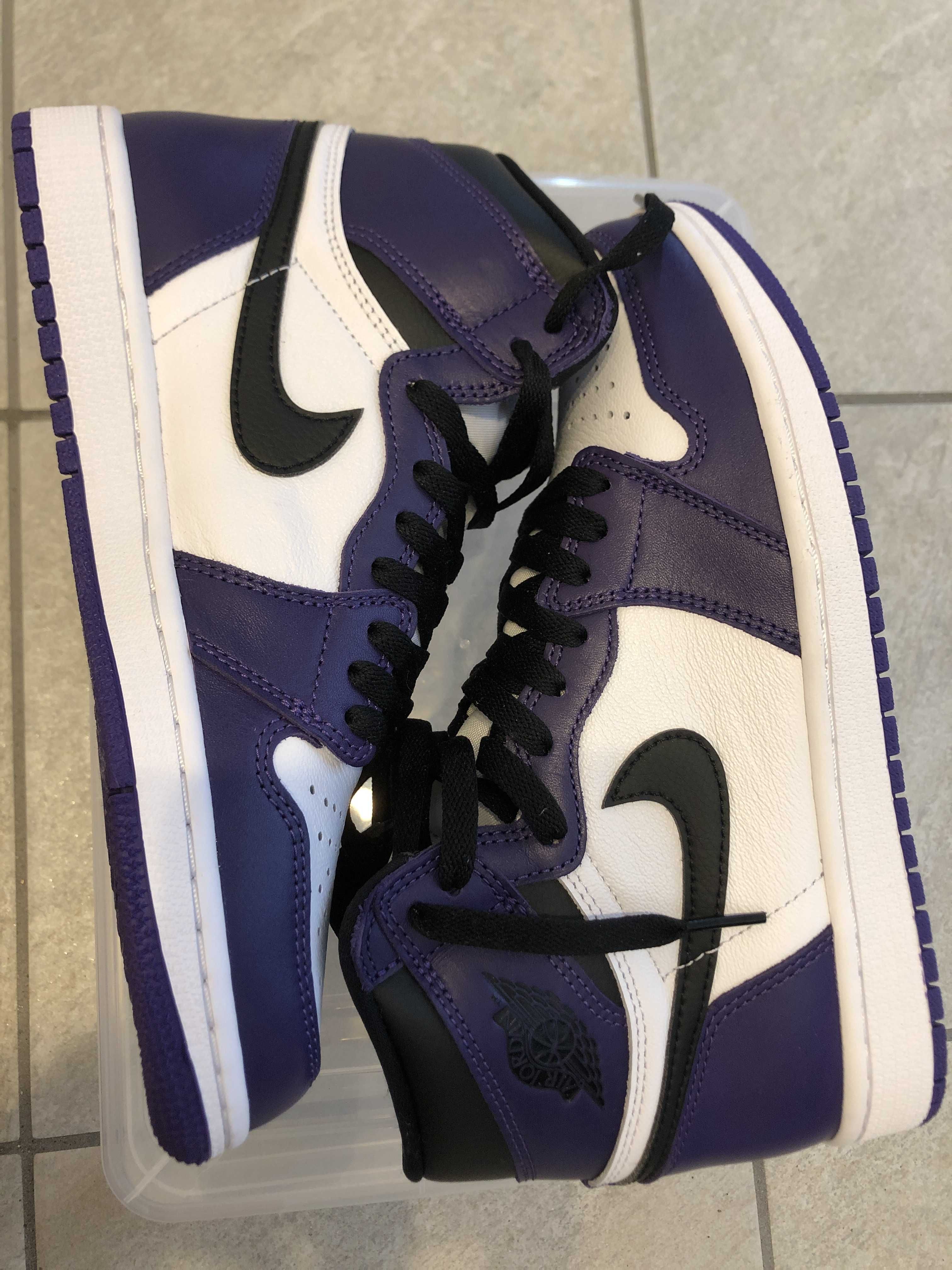 Nike Air Jordan 1 Retro High OG "Court Purple White/Black" (2020)
