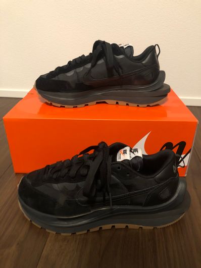 sacai × Nike VaporWaffle "Black Gum"