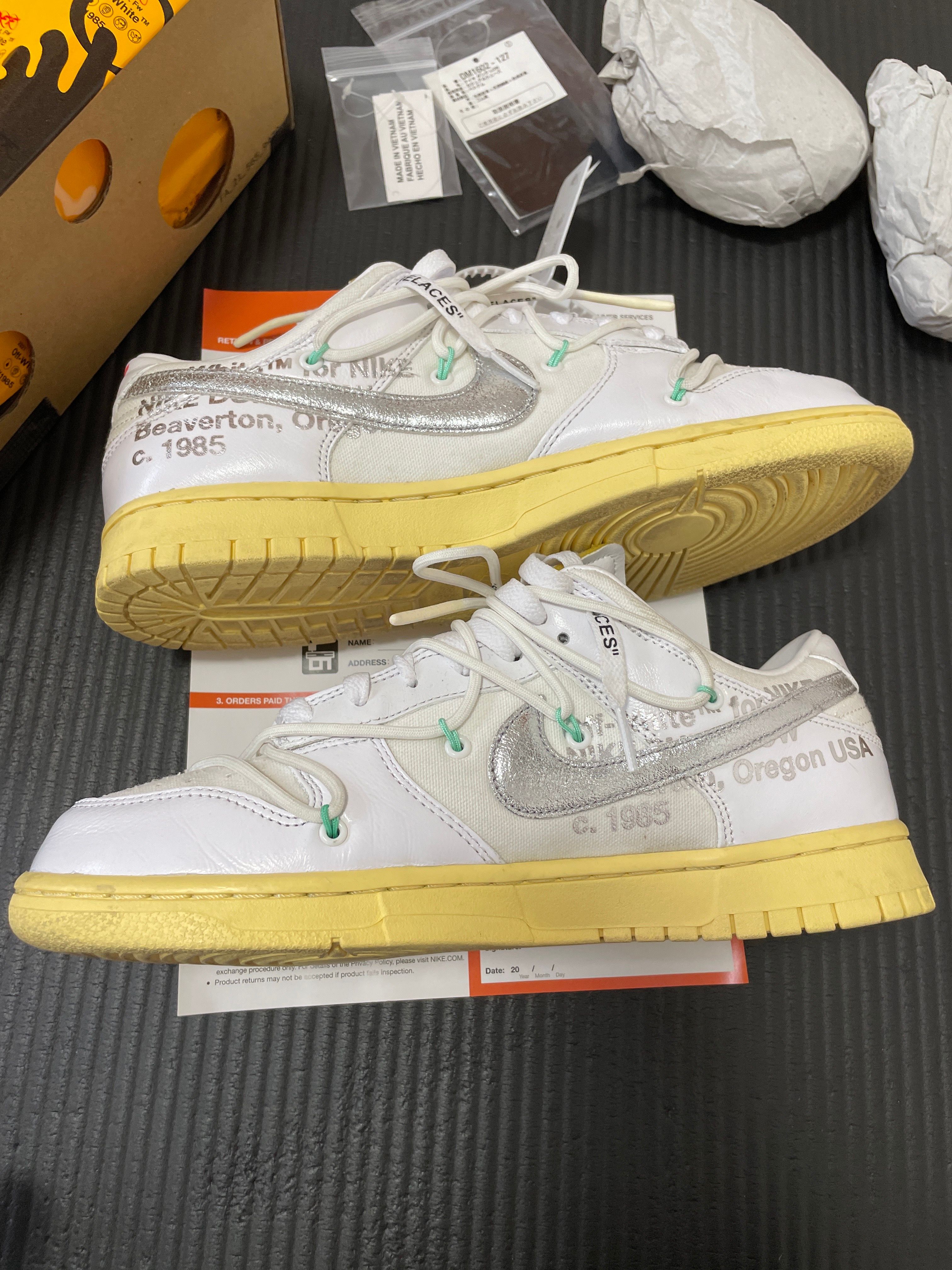 Off-White × Nike Dunk Low 1 of 50 "Lot.1"