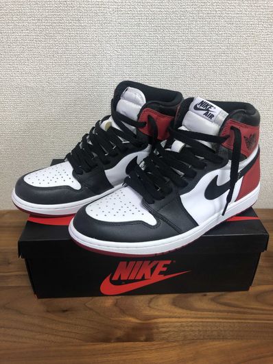 Nike Air Jordan 1 Retro High OG "Black Toe"(2016)