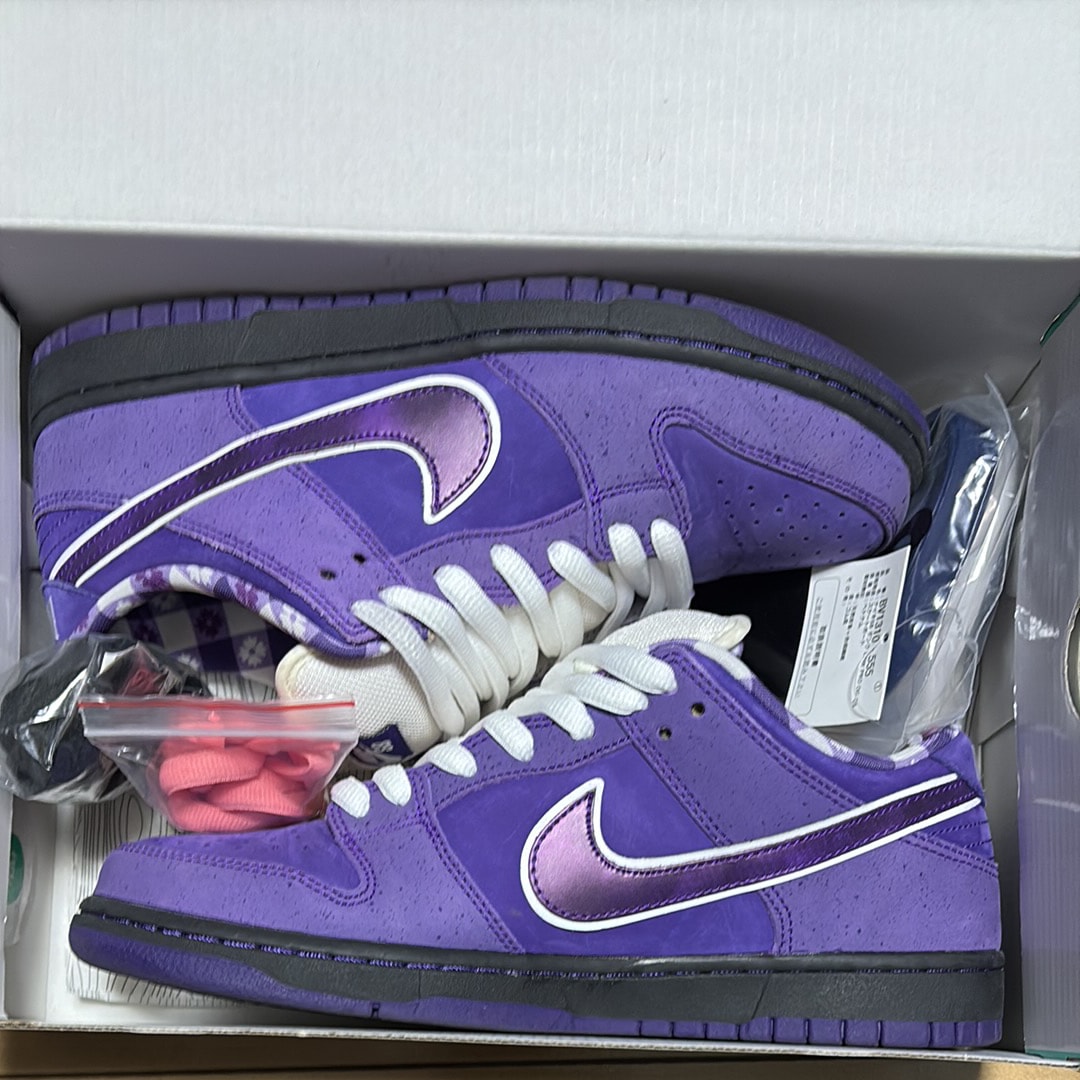 Concepts × Nike SB Dunk Low "Purple Lobster"