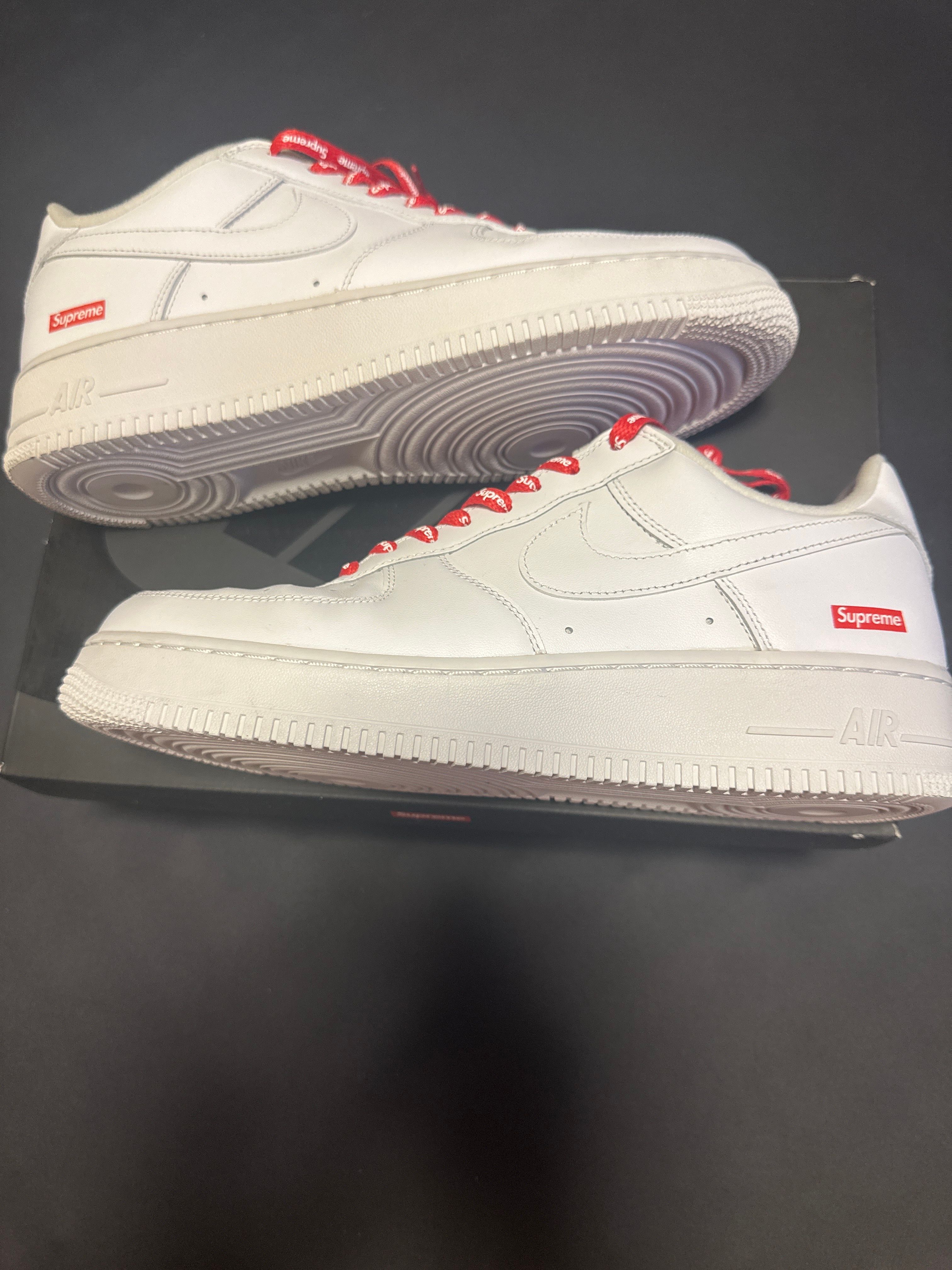 Supreme × Nike Air Force 1 Low "White"