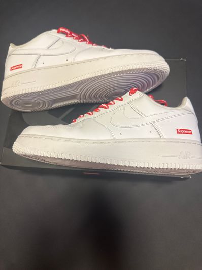 Supreme × Nike Air Force 1 Low "White"