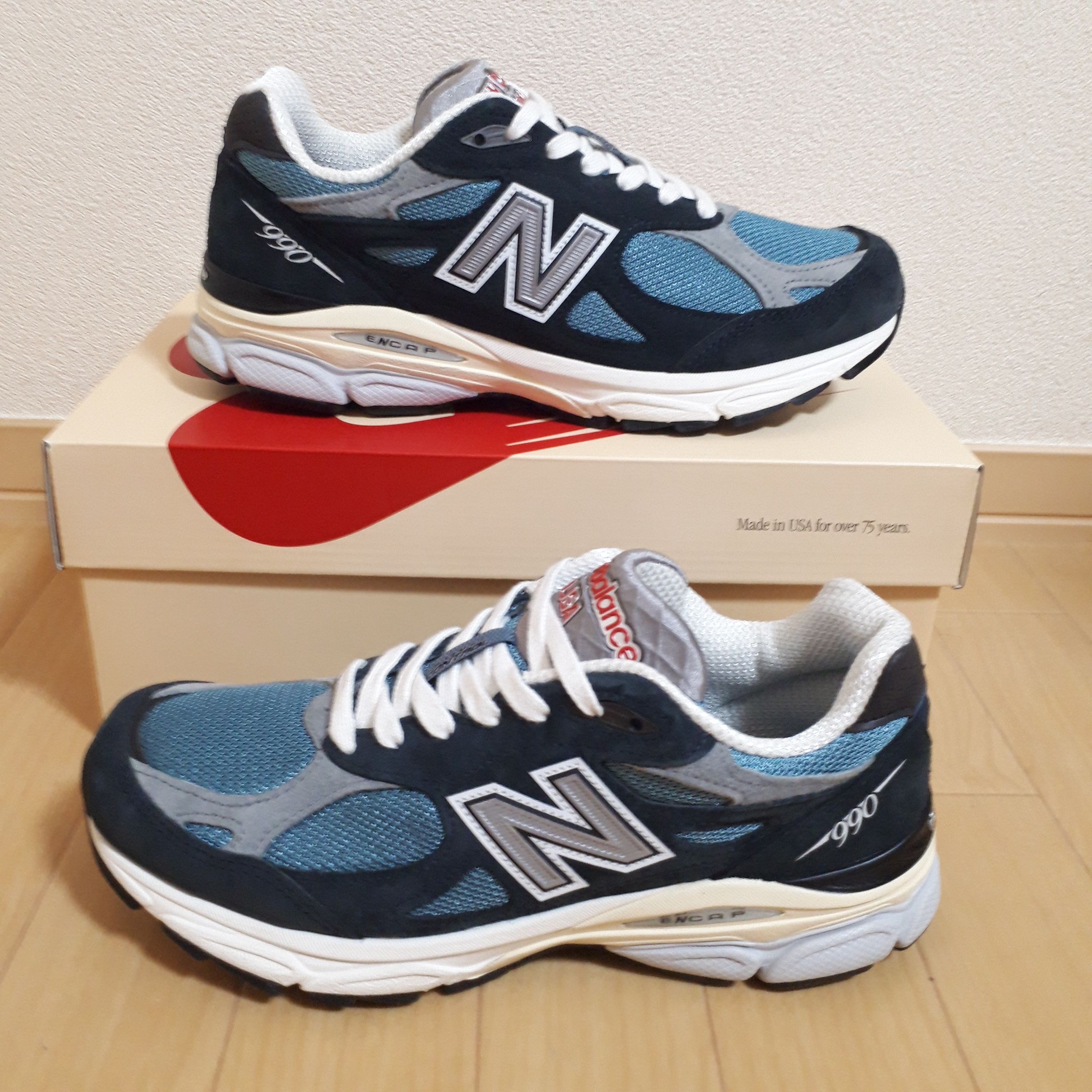 New Balance 990V3 "Navy/Castlerock"