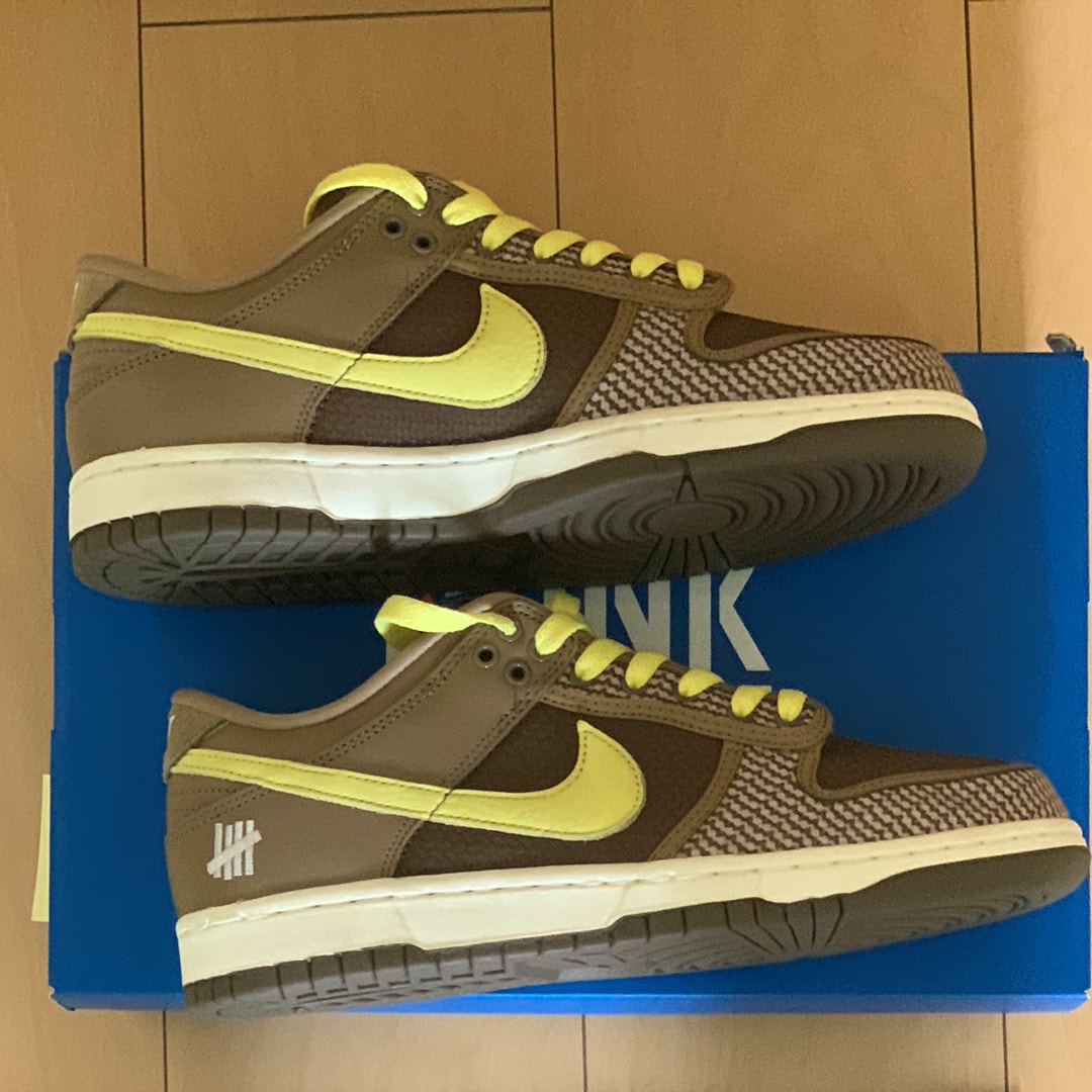 UNDEFEATED × Nike Dunk Low SP "Canteen/Lemon Frost/Palomino"