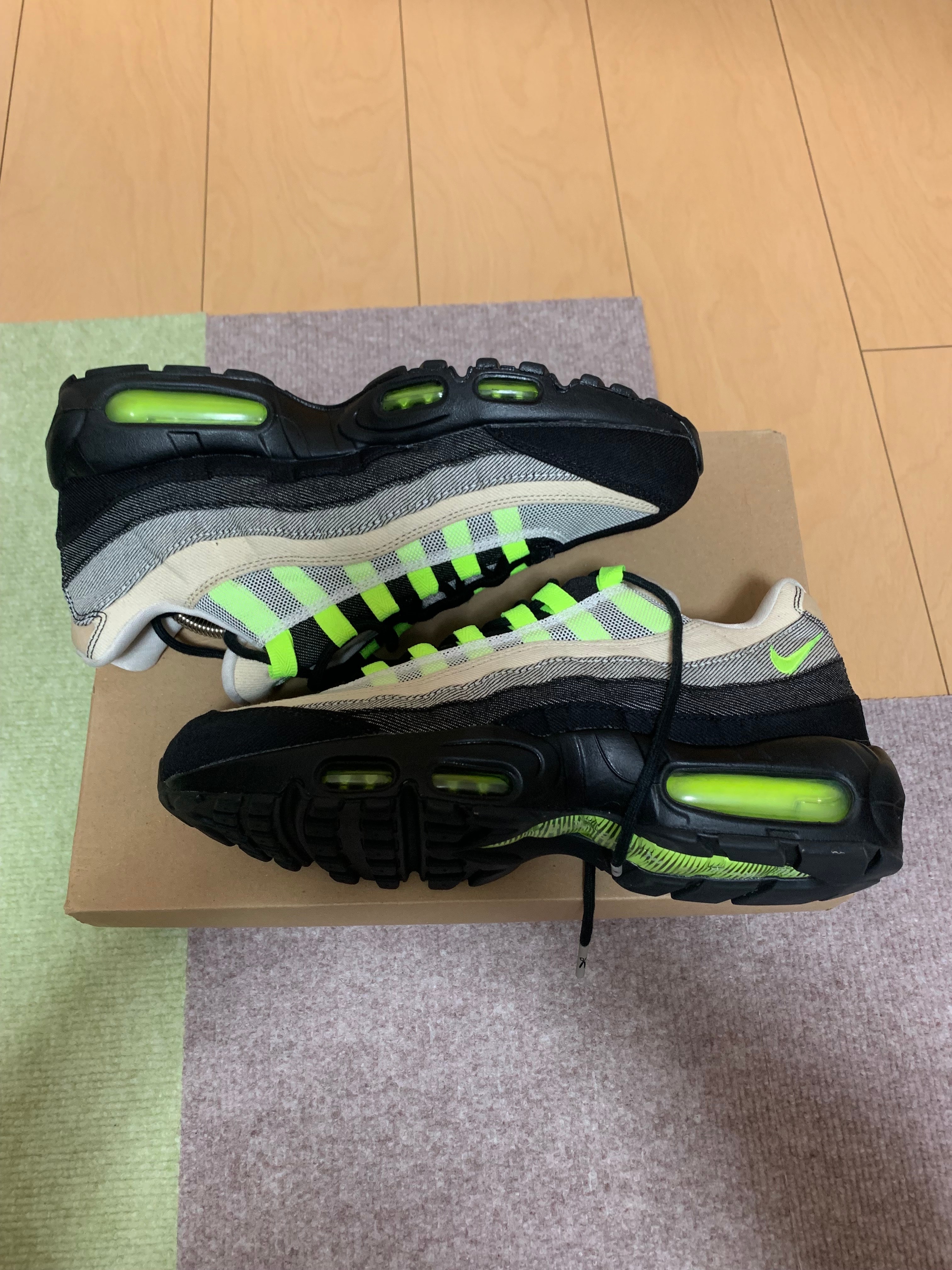 DENHAM × Nike Air Max 95 "Volt"