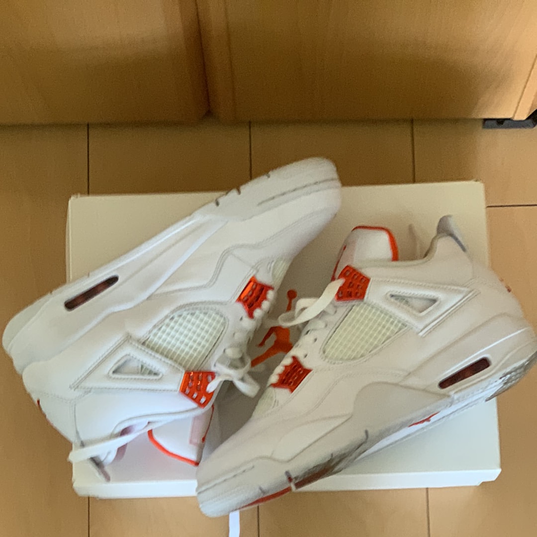 Nike Air Jordan 4 Retro "White/Team Orange"