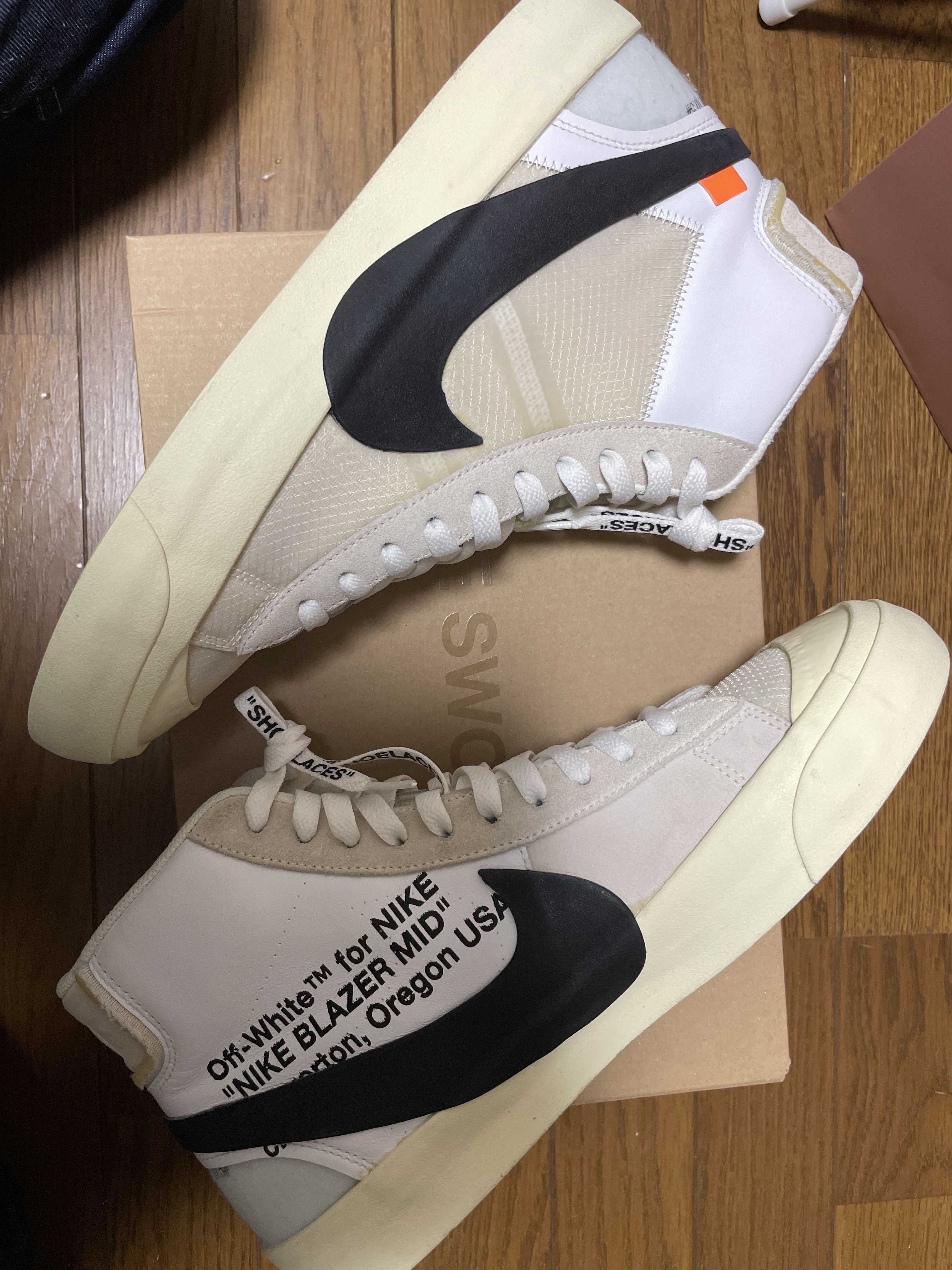 Off-White × Nike The Ten Blazer Mid "White"
