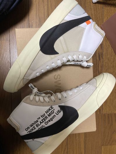 Off-White × Nike The Ten Blazer Mid "White"
