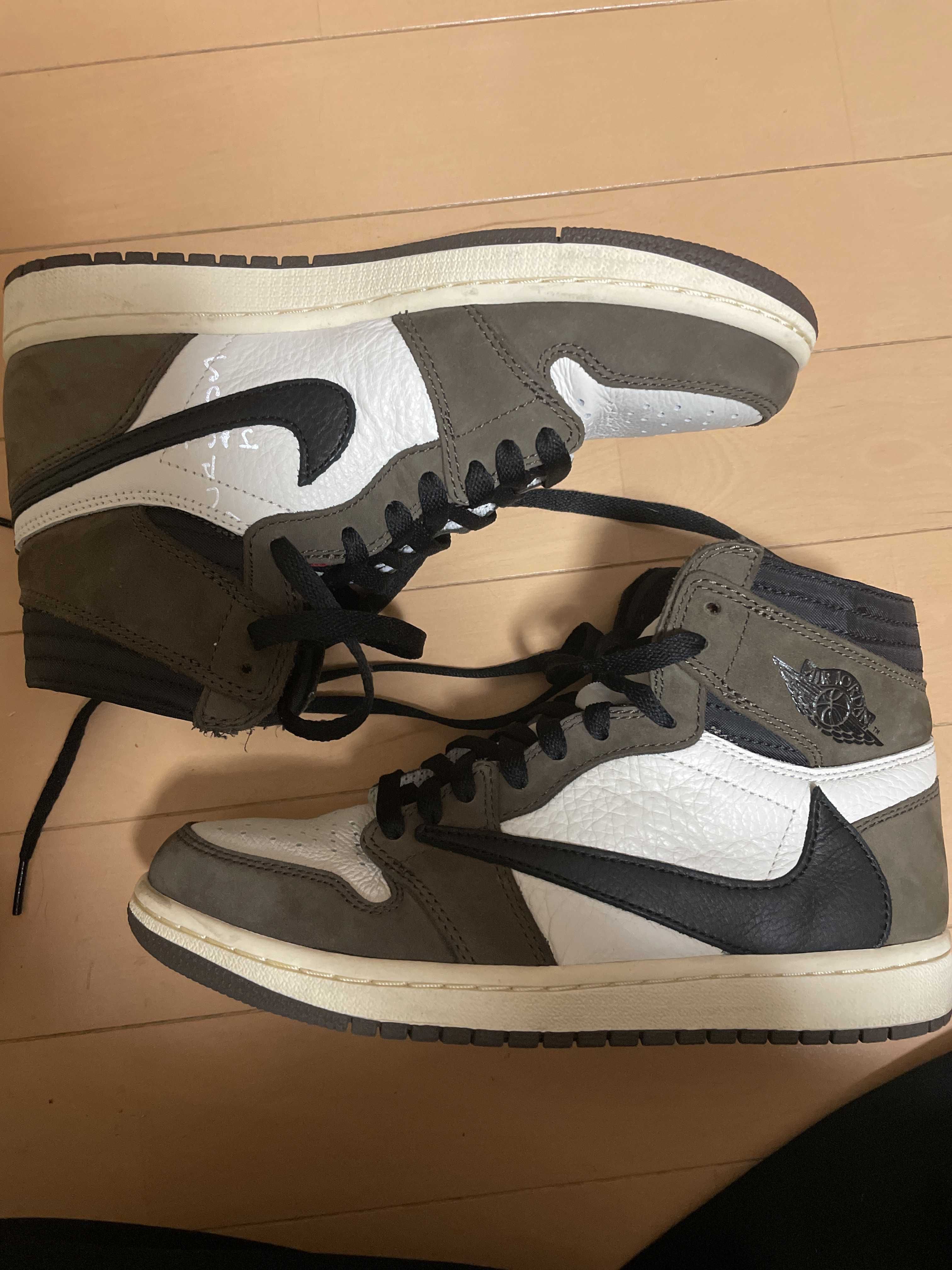 Travis Scott × Nike Air Jordan 1 Retro High OG TS SP "Sail/Dark Mocha"