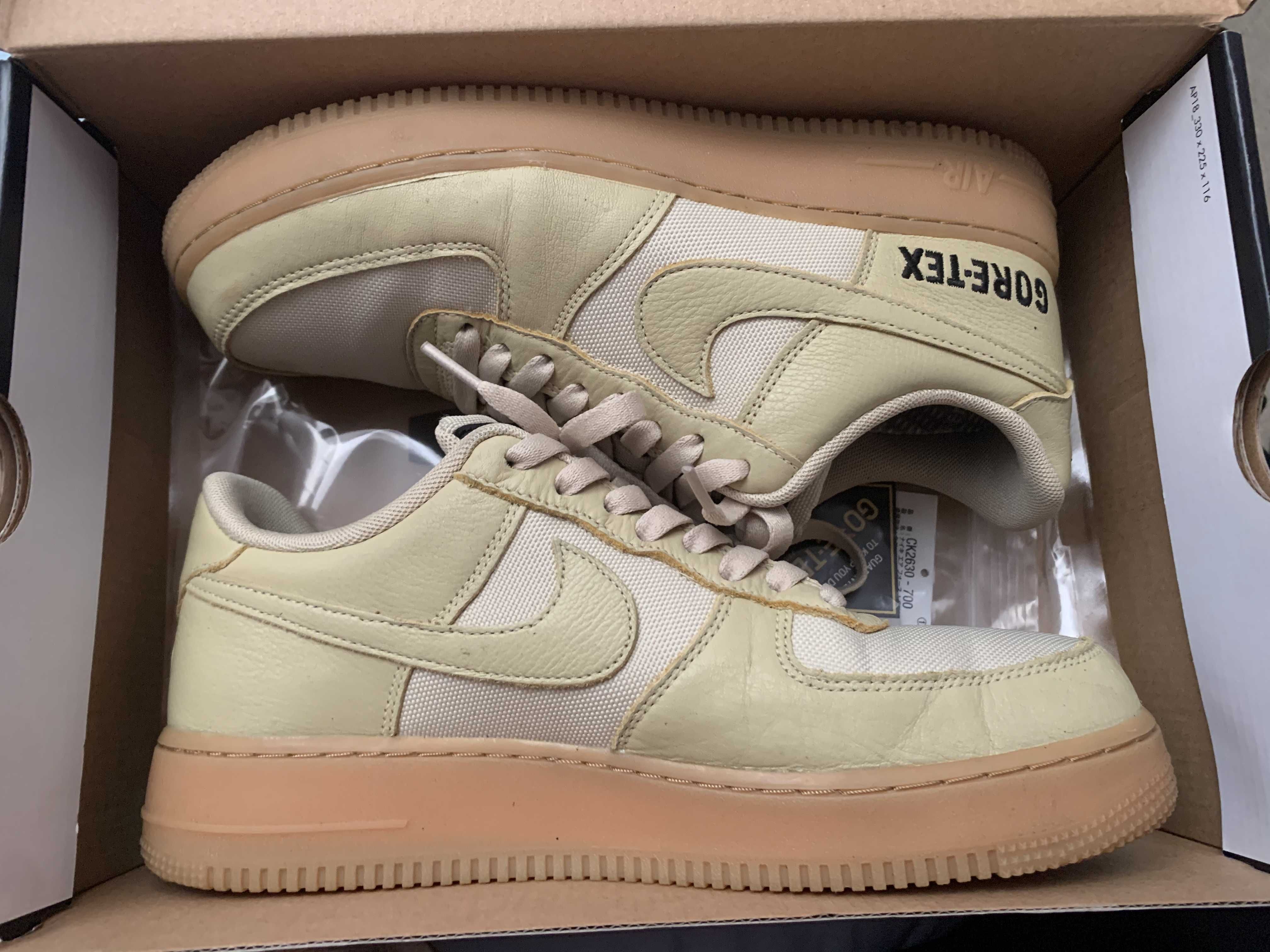 Nike Air Force 1 Low Gore-Tex "Team Gold"