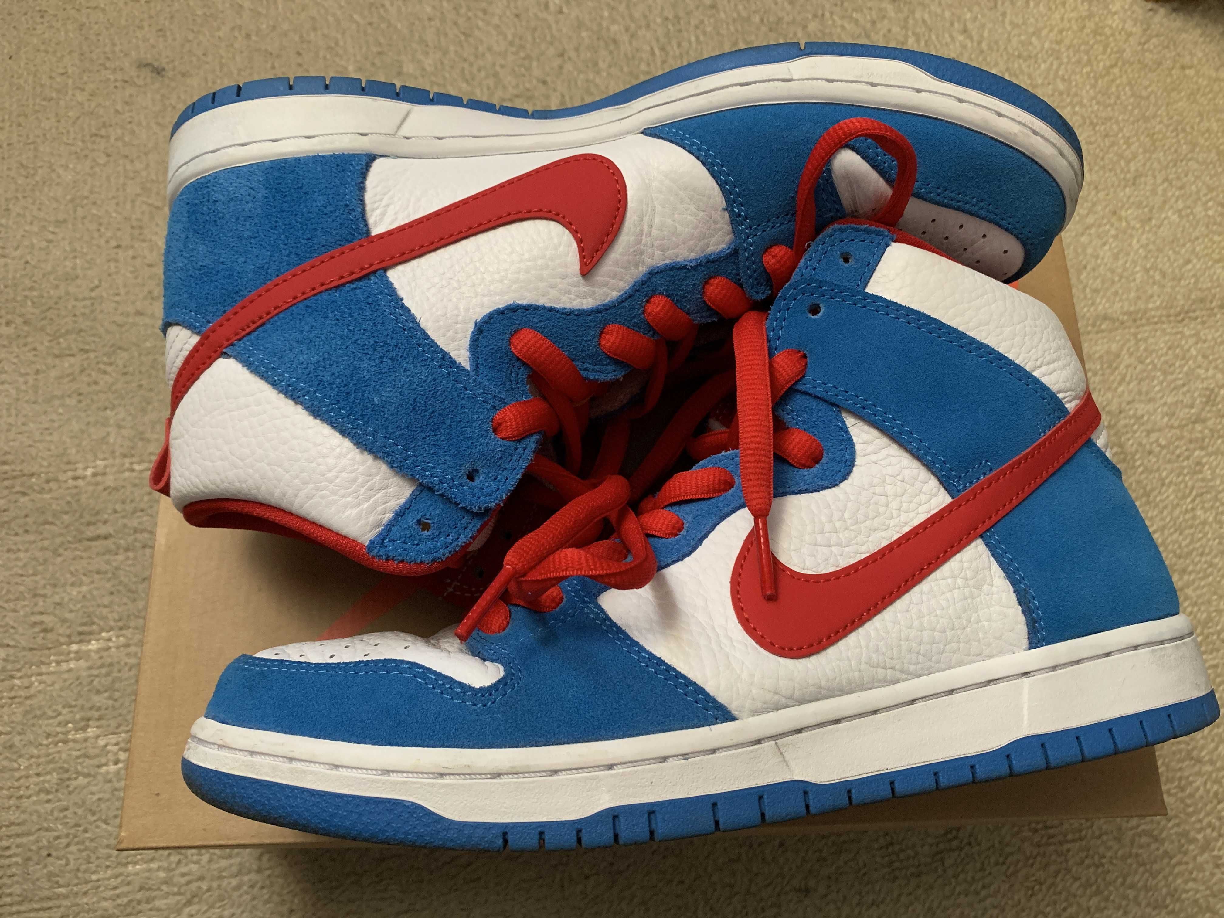 Nike SB Dunk High "Doraemon"