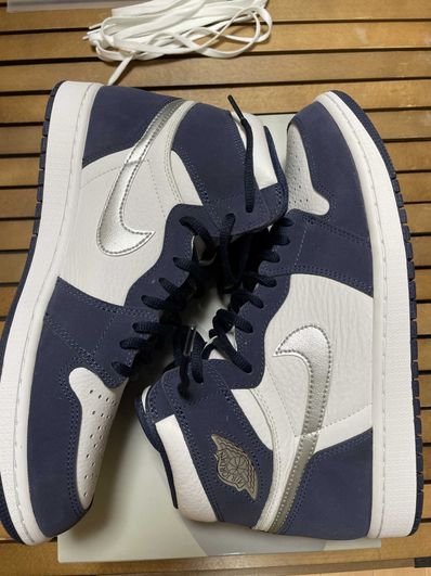 Nike Air Jordan 1 High OG CO.JP "White/Midnight Navy" (2020)(ブリーフケースなし)