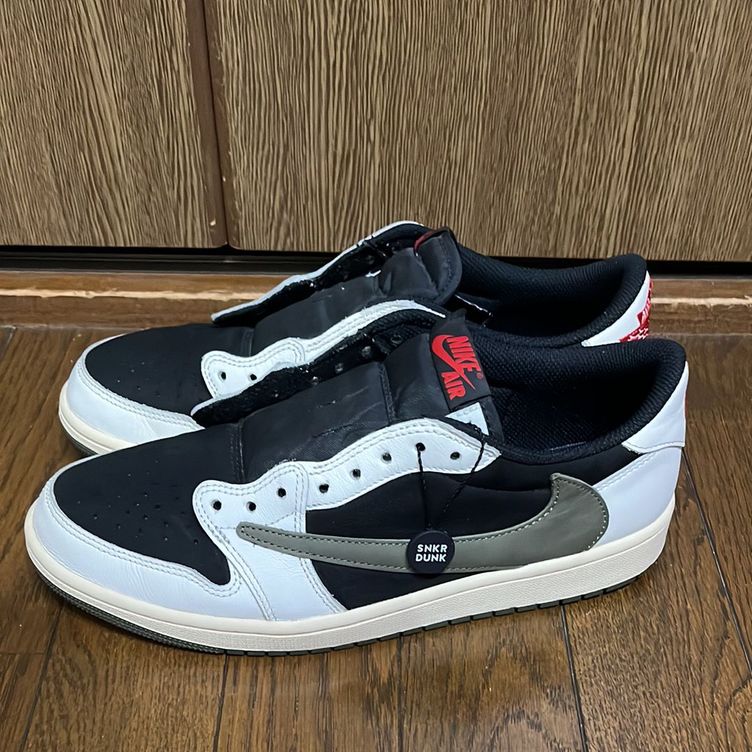 Travis Scott × Nike Women's Air Jordan 1 Low OG "Medium Olive"