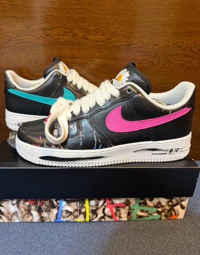 PEACEMINUSONE × Nike Air Force 1 Low '07 Para-Noise 3.0 "Black and Multi-Color" / G-DRAGON