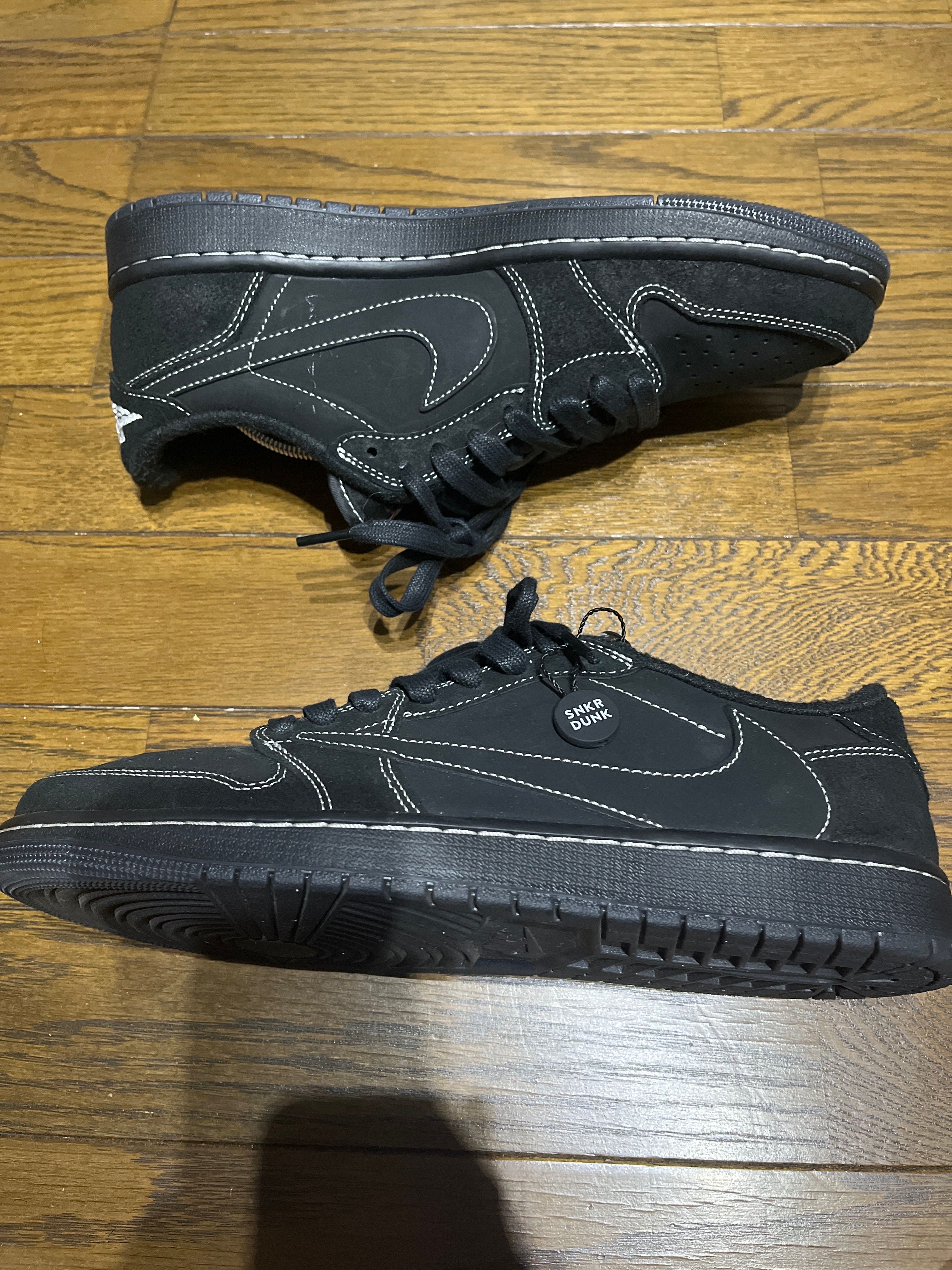 Travis Scott × Nike Air Jordan 1 Low OG SP "Black Phantom"