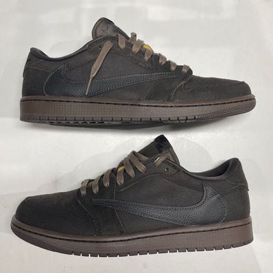 Travis Scott × Nike Air Jordan 1 Low OG SP "Velvet Brown and Dark Mocha"