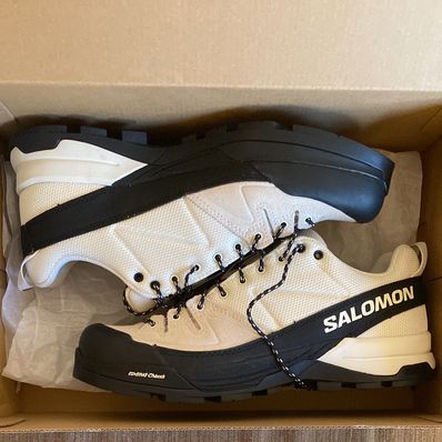 MM6 Maison Margiela × Salomon X-ALP "Vanilla Ice/Black/Almond Milk" (L47536200)
