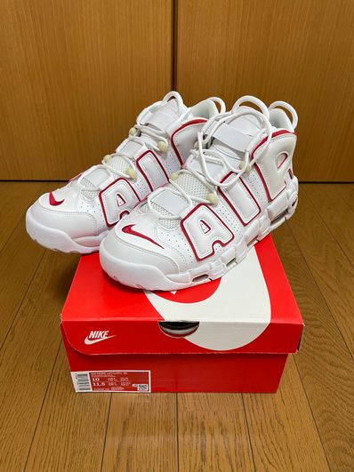 NIKE AIR MORE UPTEMPO "WHITE/VARSITY RED" (2021)