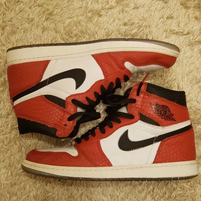 Spiderman × Nike Air Jordan 1 Origin Story "Gym Red/White/Photo Blue/Black"