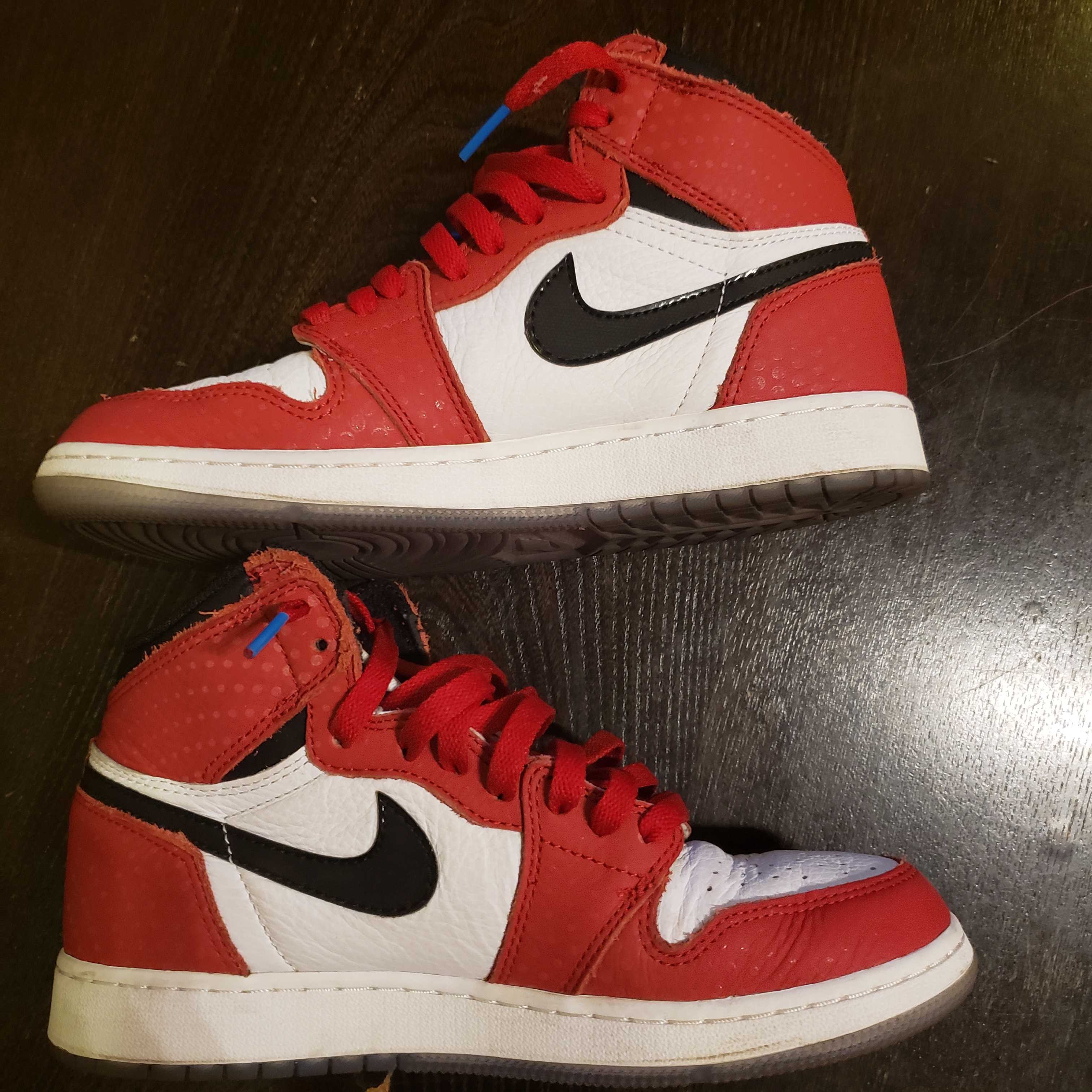 Nike GS Air Jordan 1 Retro High "Spider-Man Origin Story"